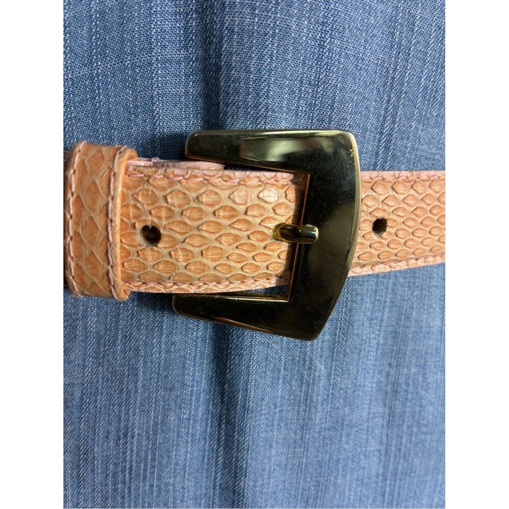 Jana Women's Belt Sz M Genuine Snake Skin